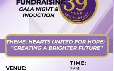 39th Year Anniversary Fundraising and Induction